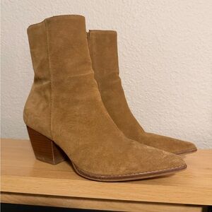 Matisse Tan Suede Caty Boot